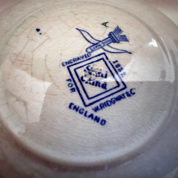 Antique Blue Willow Bowl - Picture 6 of 10